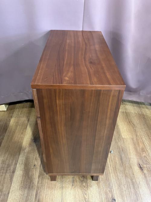 無印良品 (ムジルシリョウヒン) キャビネット 幅:約90㎝ ブラウン 廃盤品