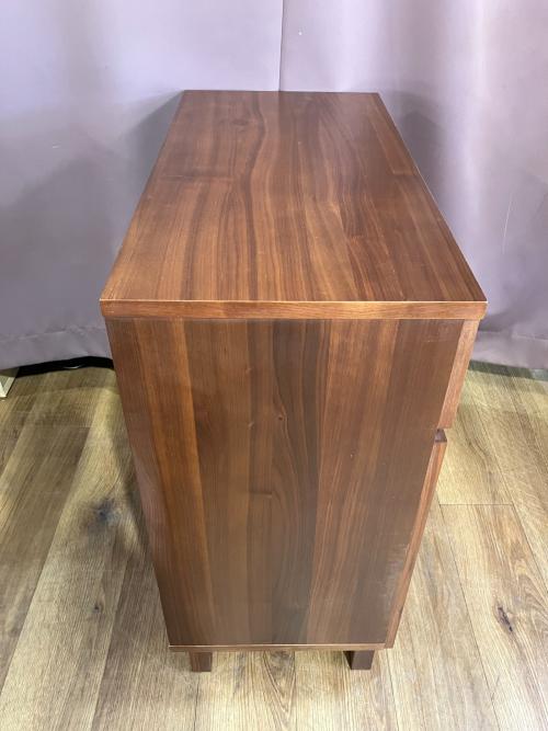 無印良品 (ムジルシリョウヒン) キャビネット 幅:約90㎝ ブラウン 廃盤品