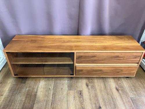 無印良品 (ムジルシリョウヒン) テレビボード 廃盤品 幅:約160㎝ ブラウン