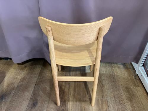 無印良品 (ムジルシリョウヒン) ダイニング5点セット ラウンジチェア4脚 幅:約140㎝ ナチュラル
