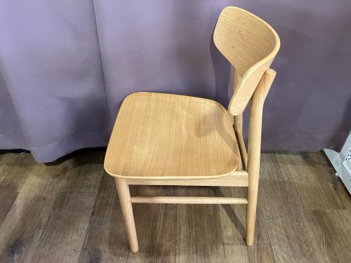 無印良品 (ムジルシリョウヒン) ダイニング5点セット ラウンジチェア4脚 幅:約140㎝ ナチュラル