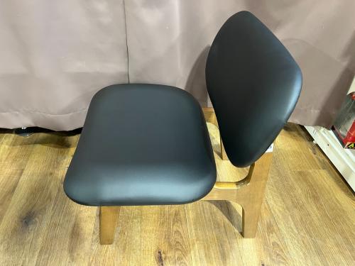 ニトリ ベンチダイニング４点セット WN-MBR 幅:約160㎝ ブラウン×ブラック リラックス