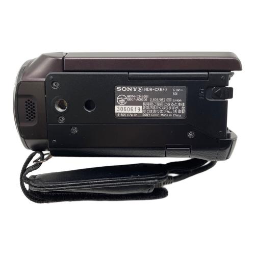 SONY (ソニー) デジタルビデオカメラ HDR-CX670