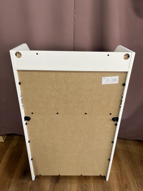 IKEA (イケア) キャビネット ホワイト HAUGA