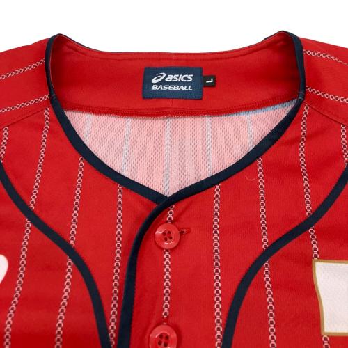 日本代表(侍ジャパン) (ニホンダイヒョウ(サムライジャパン)) 野球ユニフォーム 2121A299 メンズ SIZE L レッド
