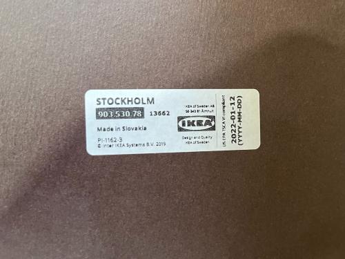 IKEA (イケア) コーヒーテーブル ブラウン STOCKHOLM