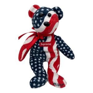 SUPREME (シュプリーム) ヌイグルミ 星条旗デザイン　Ty Beanie Baby