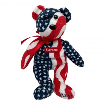 SUPREME (シュプリーム) ヌイグルミ 星条旗デザイン　Ty Beanie Baby