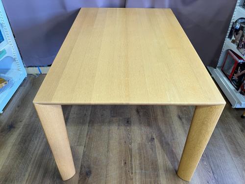 karimoku (カリモク) ダイニング5点セット テーブル：DU4700 チェア：CT61 ※ナメたネジ有 幅：135cm ナチュラル×グレー