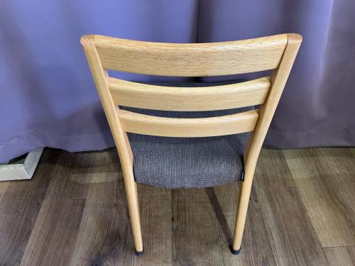 karimoku (カリモク) ダイニング5点セット テーブル：DU4700 チェア：CT61 ※ナメたネジ有 幅：135cm ナチュラル×グレー