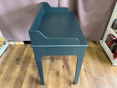 IKEA (イケア) ライティングデスク 廃盤品 ダークブルーグリーン LOMMARP