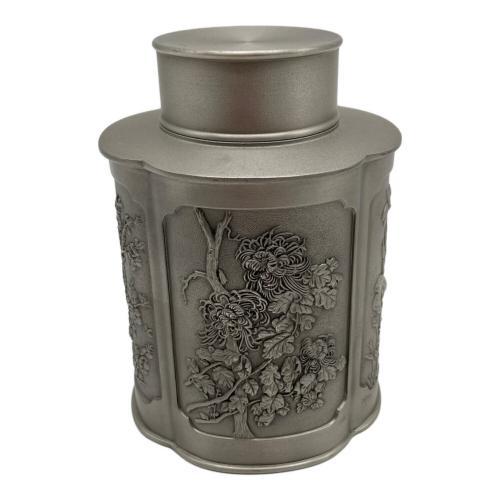 ROYAL SELANGOR (ロイヤルセランゴール) 茶筒 シルバー