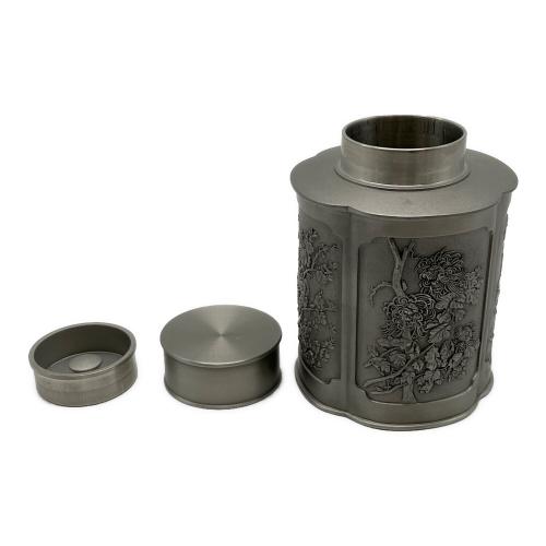 ROYAL SELANGOR (ロイヤルセランゴール) 茶筒 シルバー