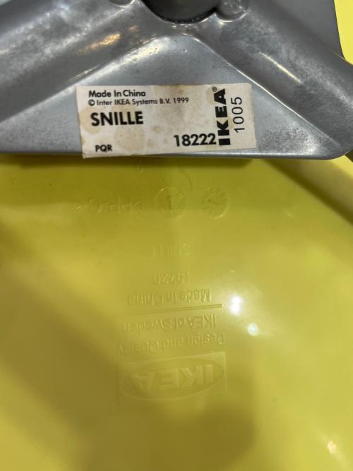 IKEA (イケア) チェア 2004年製・復刻・廃盤品 イエロー snille