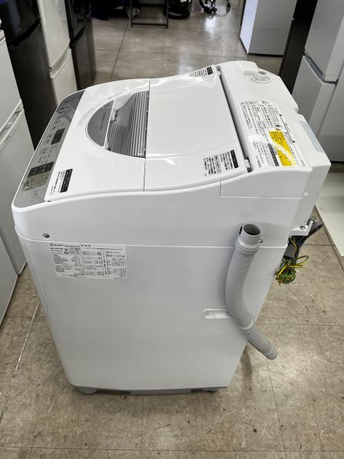 SHARP (シャープ) 縦型洗濯乾燥機 ES-TX5D-S 2020年製 動作確認済み