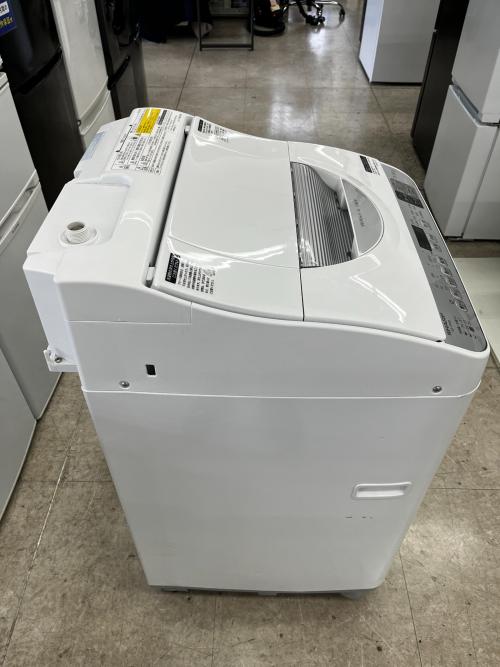SHARP (シャープ) 縦型洗濯乾燥機 ES-TX5D-S 2020年製 動作確認済み