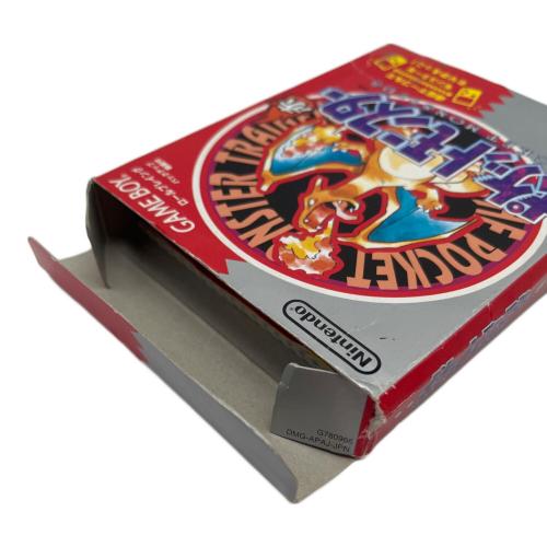 Nintendo (ニンテンドー) ポケットモンスター 赤 ゲームボーイ用ソフト -