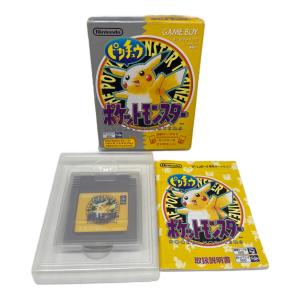 任天堂 (ニンテンドウ) ポケットモンスター ピカチュウ ゲームボーイ用ソフト -　黄色