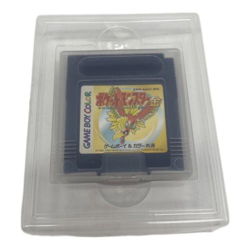 Nintendo ポケットモンスター 金 ゲームボーイ用ソフト -　