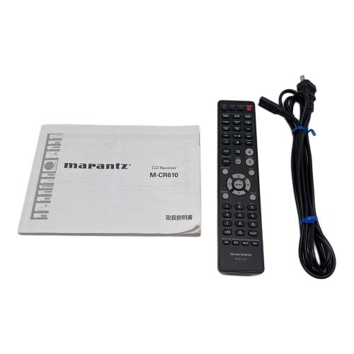 MARANTZ (マランツ) ネットワークCDレシーバー M-CR610 2014年製