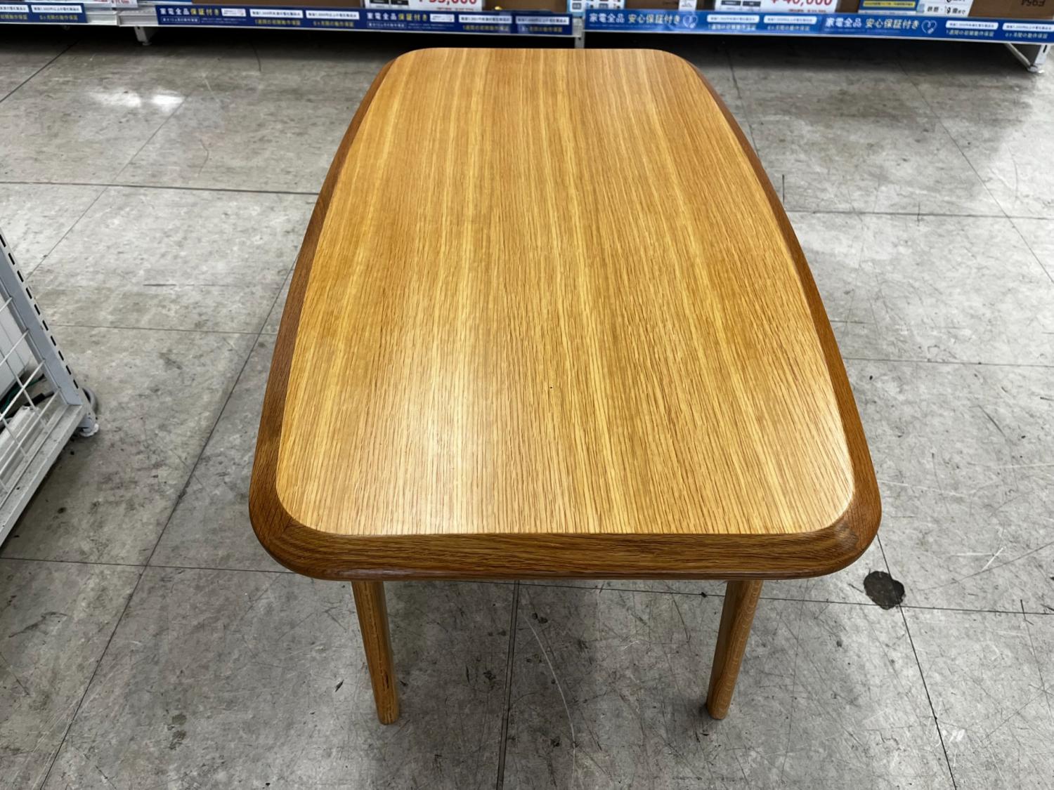 IDEE (イデー) ローテーブル 幅:約90㎝ ナチュラル IKI LOW TABLE