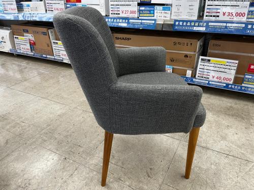 IDEE (イデー) アームチェアー グレー LIEVRE ARM CHAIR ファブリック