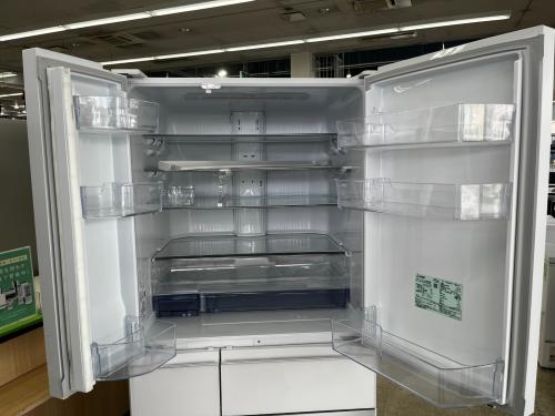 MITSUBISHI (ミツビシ) 6ドア冷蔵庫 MR-WXD70K-W 2024年製 700L