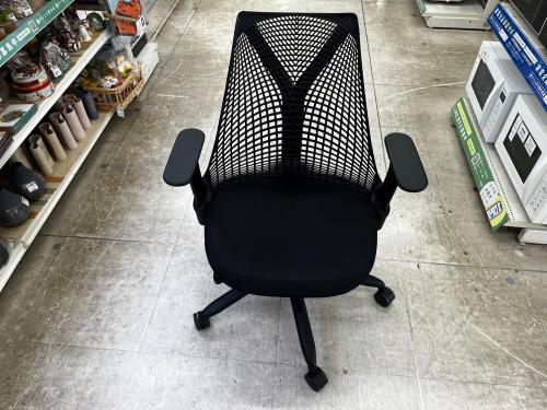 Herman Miller (ハーマンミラー) ワークチェアー ハイトアジャスダブルアーム/ランバーサポート無し ブラック セイルチェア