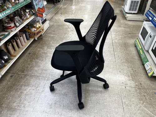 Herman Miller (ハーマンミラー) ワークチェアー ハイトアジャスダブルアーム/ランバーサポート無し ブラック セイルチェア