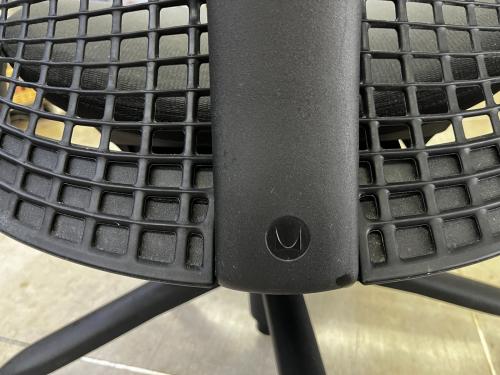Herman Miller (ハーマンミラー) ワークチェアー ハイトアジャスダブルアーム/ランバーサポート無し ブラック セイルチェア