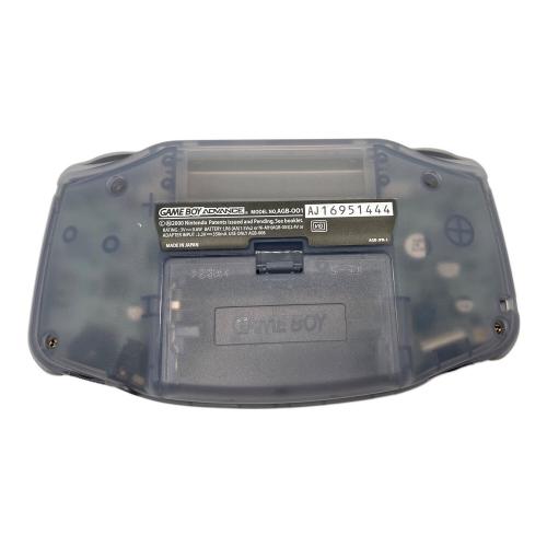 Nintendo (ニンテンドー) GAMEBOY ADVANCE AGB-001　ミルキーブルー