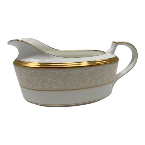 Noritake (ノリタケ) グレイビーボード＆アンダープレートセット ホワイトパレス