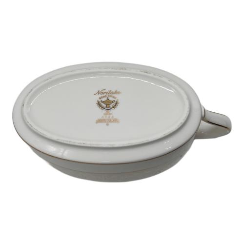 Noritake (ノリタケ) グレイビーボード＆アンダープレートセット ホワイトパレス