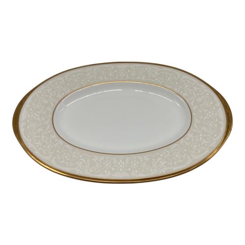 Noritake (ノリタケ) グレイビーボード＆アンダープレートセット ホワイトパレス