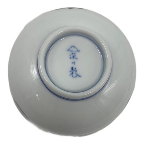 深川製磁 (フカガワセイジ) 蓋付茶碗5Pセット