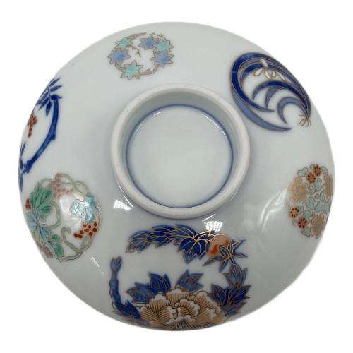 深川製磁 (フカガワセイジ) 蓋付茶碗5Pセット