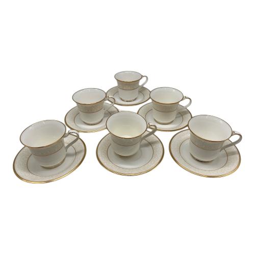 Noritake (ノリタケ) カップ&ソーサーセット ホワイトパレス