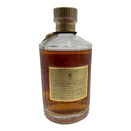 サントリー 響 ジャパニーズウイスキー 金キャップ 裏ゴールド 700ml