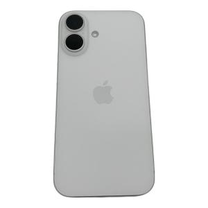 Apple (アップル) iPhone16 128GB ホワイト バッテリー：100％