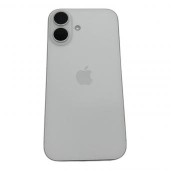 Apple (アップル) iPhone16 128GB ホワイト バッテリー：100％