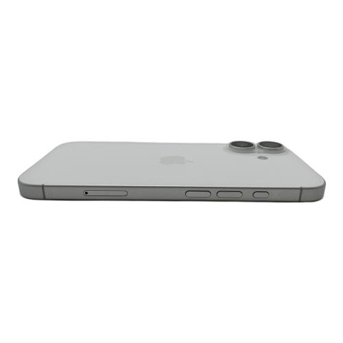 Apple (アップル) iPhone16 128GB ホワイト バッテリー：100％