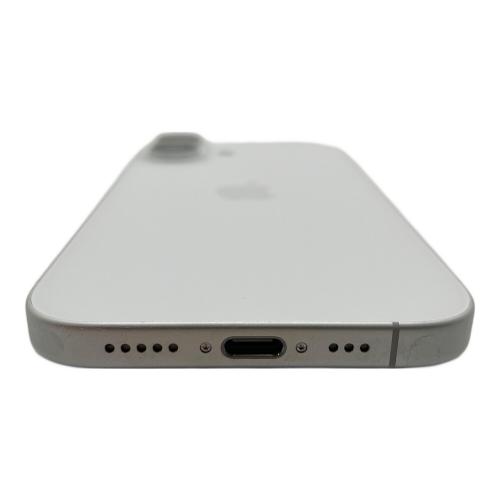 Apple (アップル) iPhone16 128GB ホワイト バッテリー：100％