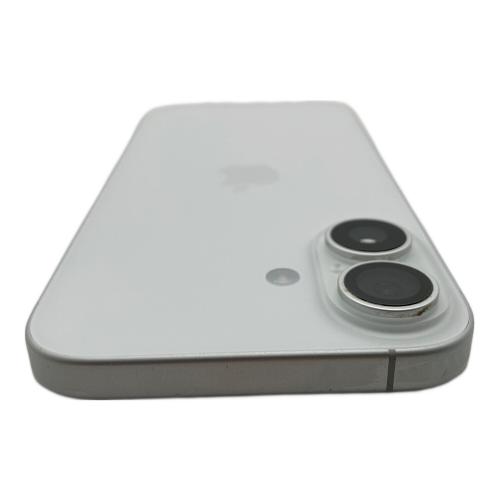 Apple (アップル) iPhone16 128GB ホワイト バッテリー：100％