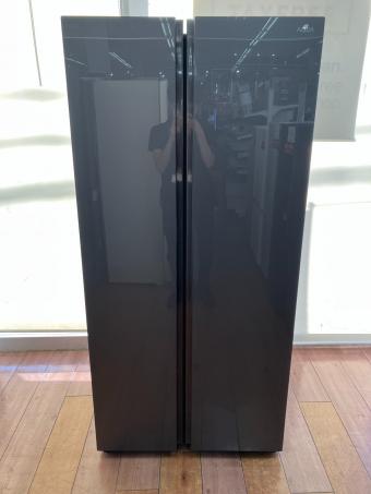 AQUA (アクア) 2ドア冷蔵庫 AQR-SBS48P 2024年製 表面シミ有、側面キズ・ハガレ有 475L