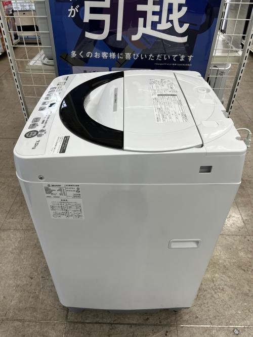 SHARP (シャープ) 全自動洗濯機 ES-JE7B 2026年製