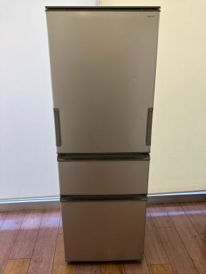 SHARP (シャープ) 3ドア冷蔵庫 SJ-X373P-N 2025年製 374L