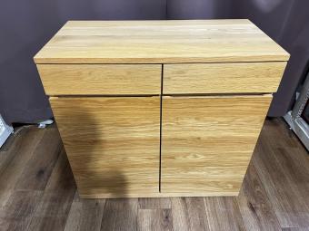 無印良品 (ムジルシリョウヒン) キャビネット 幅:約88㎝ ナチュラル