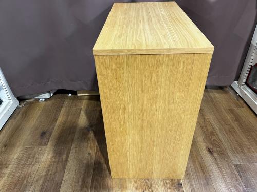 無印良品 (ムジルシリョウヒン) 木製シェルフ 幅:約88㎝ ナチュラル　	オーク材