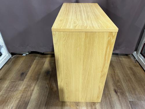 無印良品 (ムジルシリョウヒン) 木製シェルフ 幅:約88㎝ ナチュラル　	オーク材