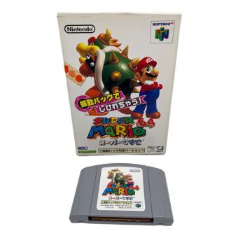振動対応 マリオ64 Nintendo64用ソフト -　任天堂